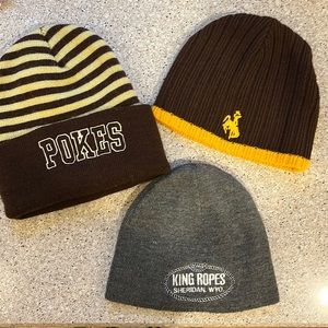 Wyoming winter hats. Wyo, pokes, King Ropes